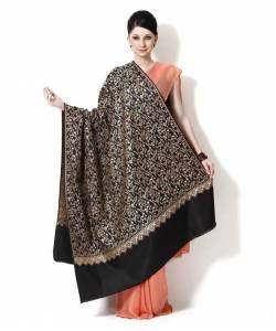 Fidato Black Shawl + Silver Clutch